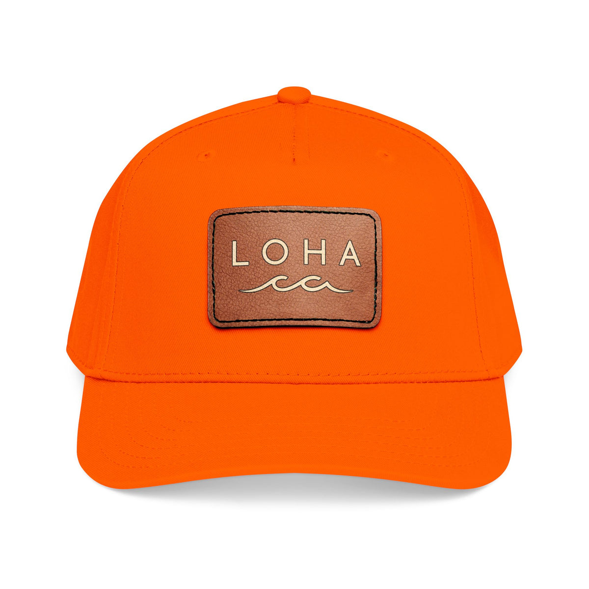 LOHA VIBES | Coastal Drifter Vegan Leather Patch Hat