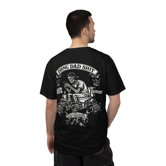 Dad Life T-Shirt — "Doing Dad Shit" Vintage Skull Dad Graphic Tee