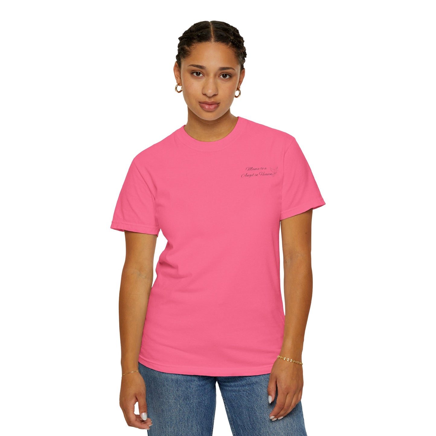 October Child & Pregnancy Awareness T-Shirt — Hawaiian Sunset Awareness Tee