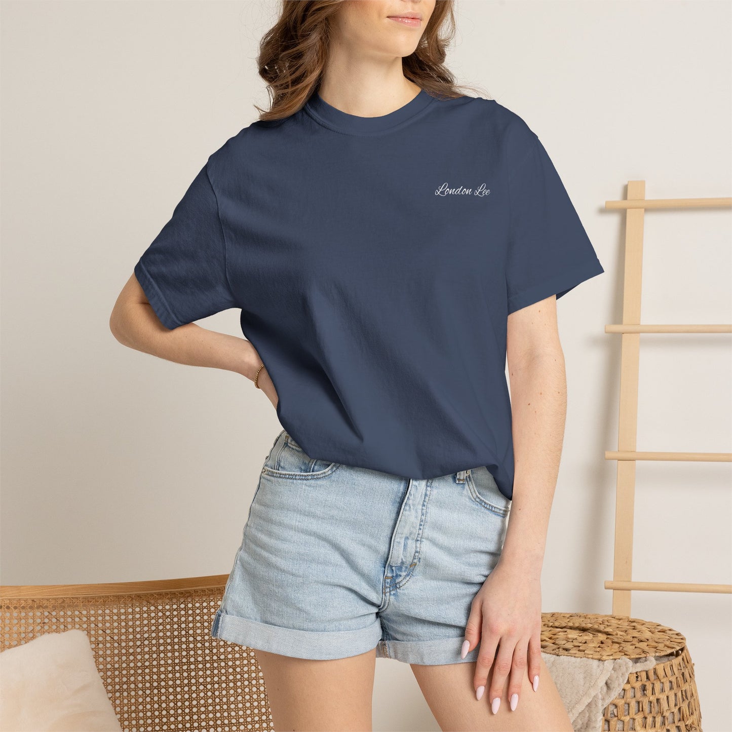 T-Shirt — October Pregnancy & Childloss Awareness Sunset Floral Backprint