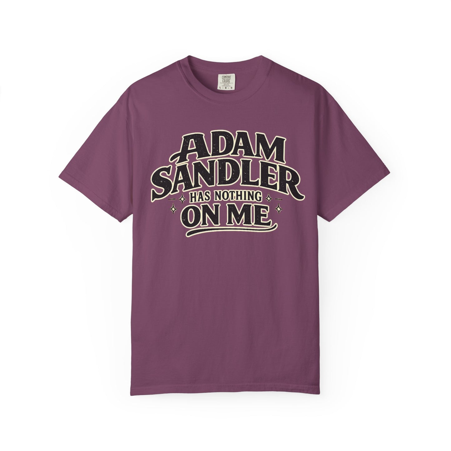 Adam has Nothing On Me T-shirt | Bold Retro Text Tee