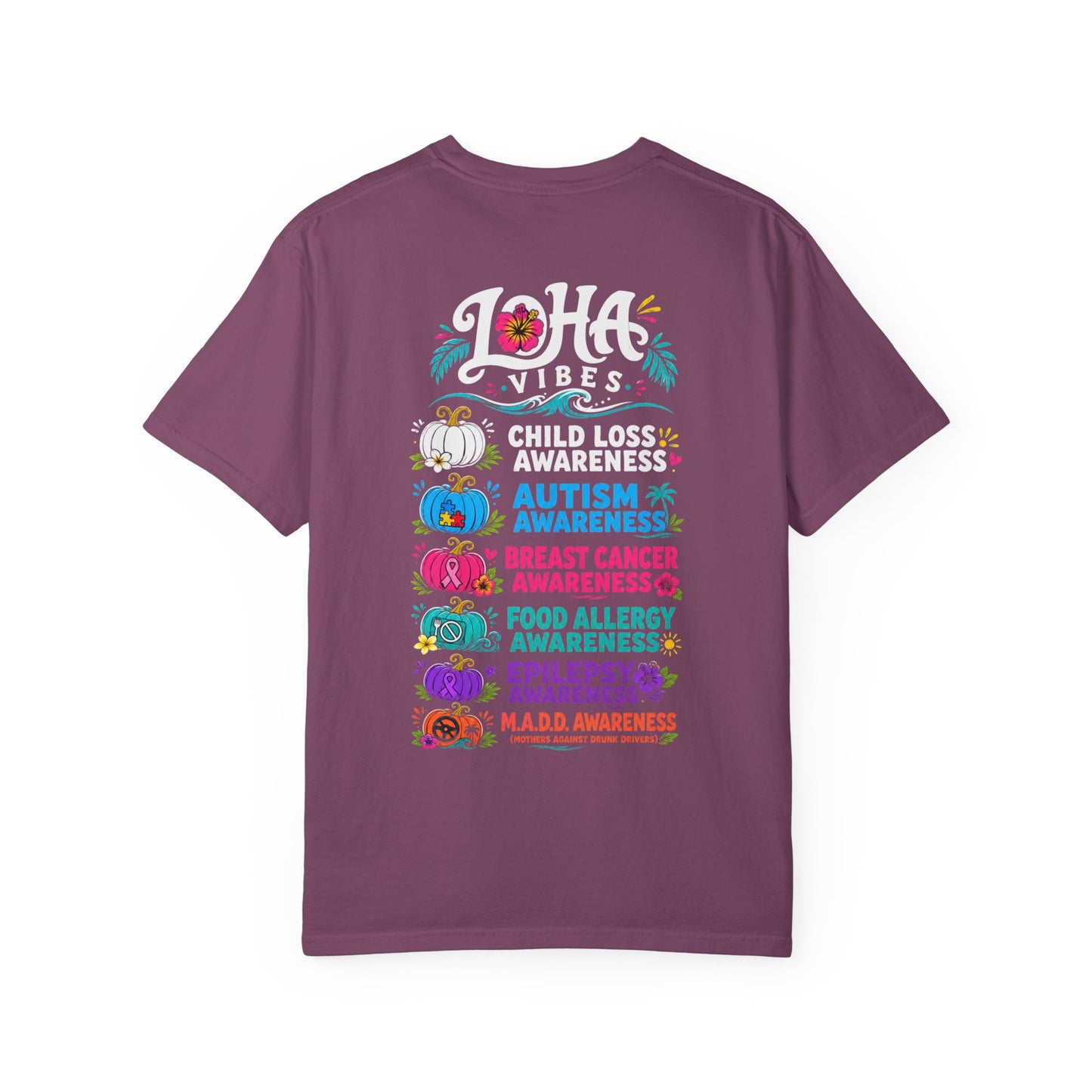 Awareness Pumpkins T-Shirt — Loha Vibes Causes Tee