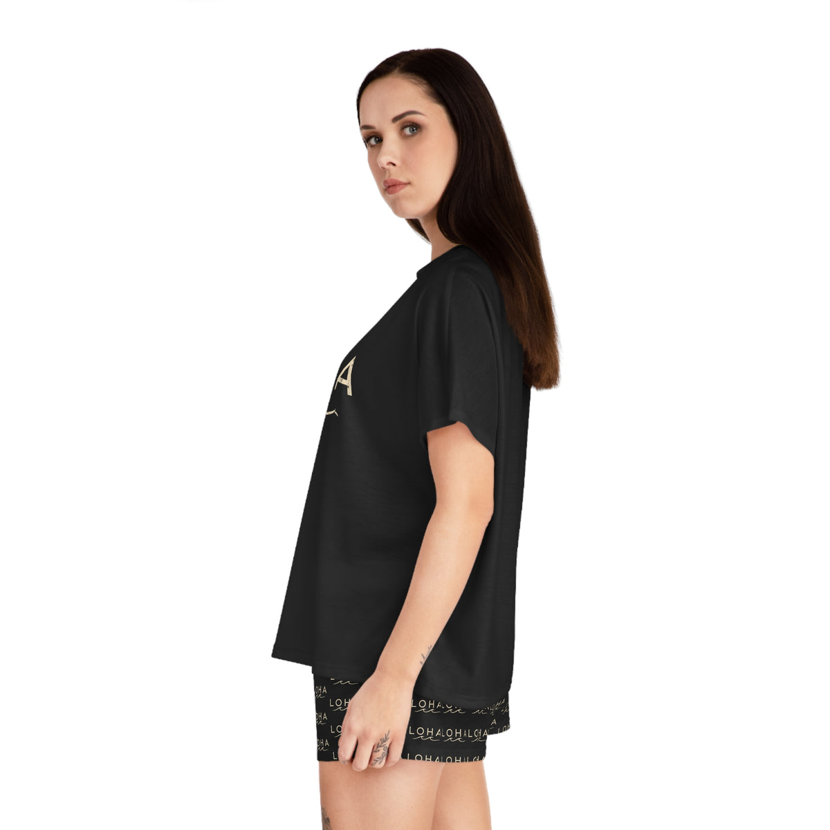 LOHA VIBES | Island Dreamin' Women's Pajama Short Set