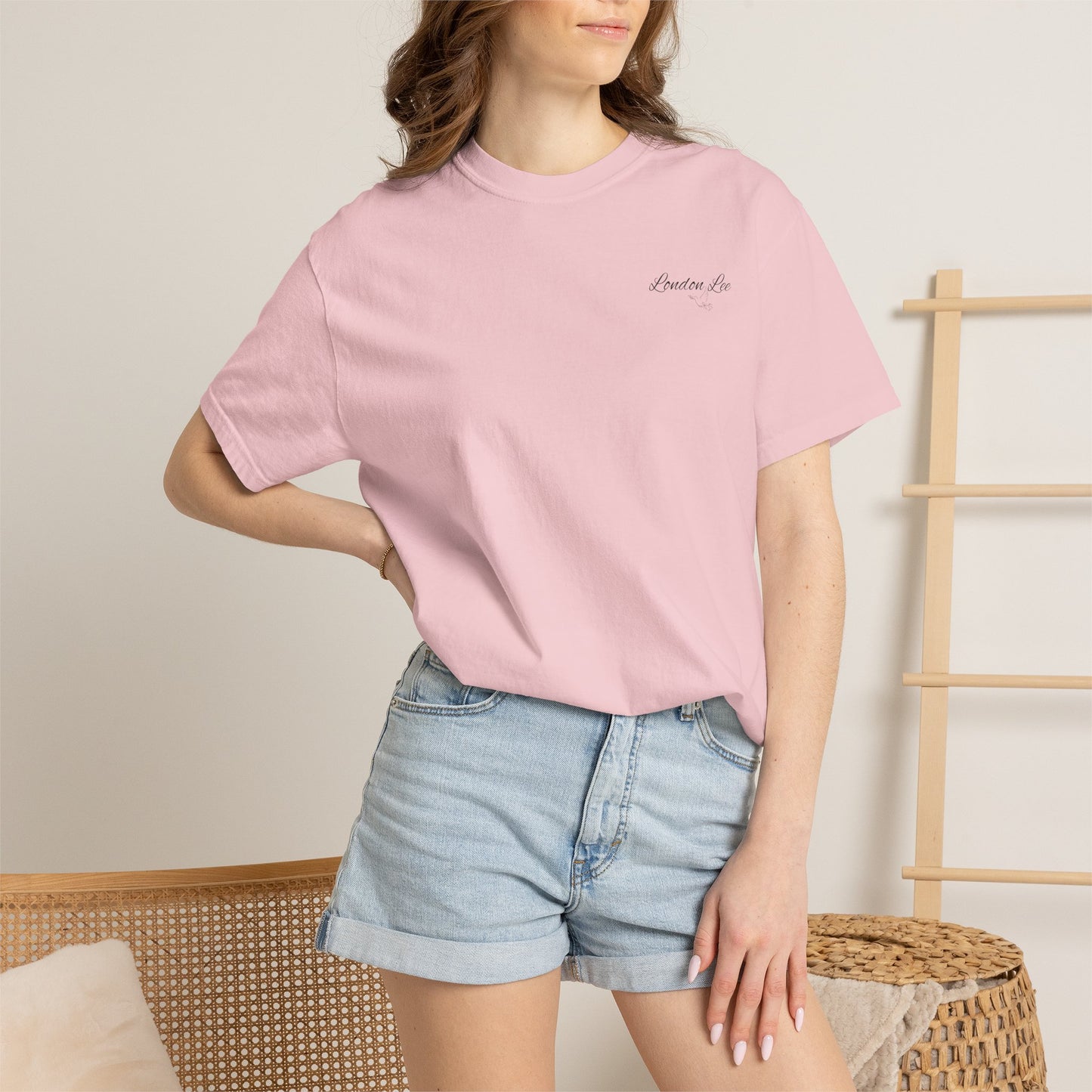 T-Shirt — October Pregnancy & Childloss Awareness Sunset Floral Backprint