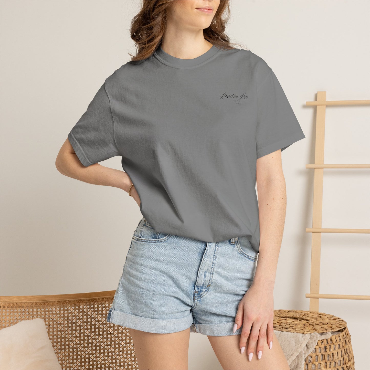 T-Shirt — October Pregnancy & Childloss Awareness Sunset Floral Backprint