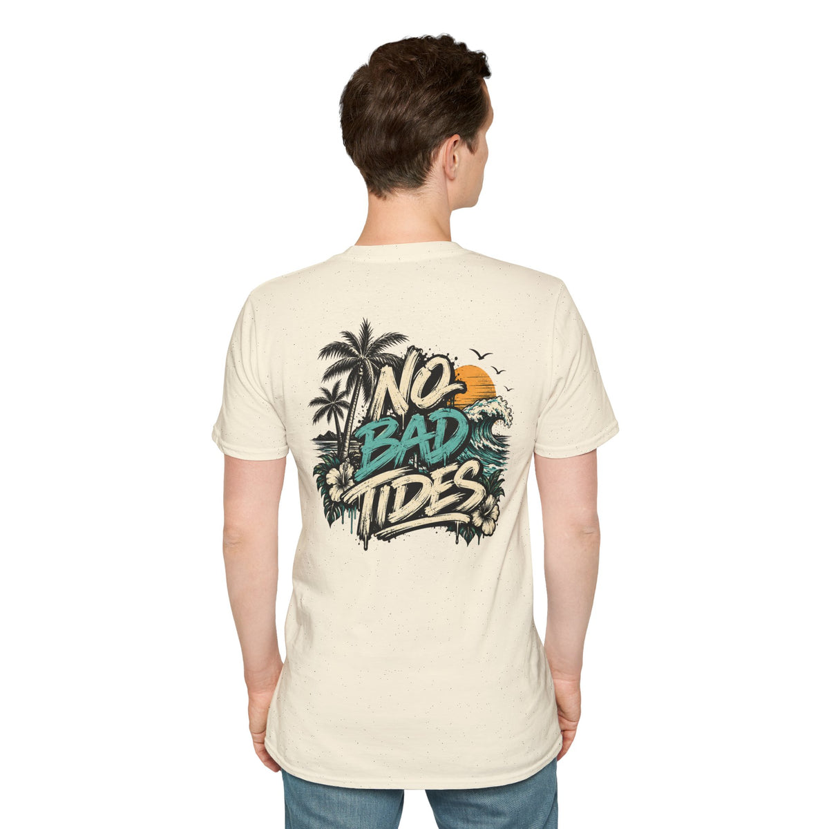 LOHA VIBES - No Bad Tides Beach Vacation T-Shirt