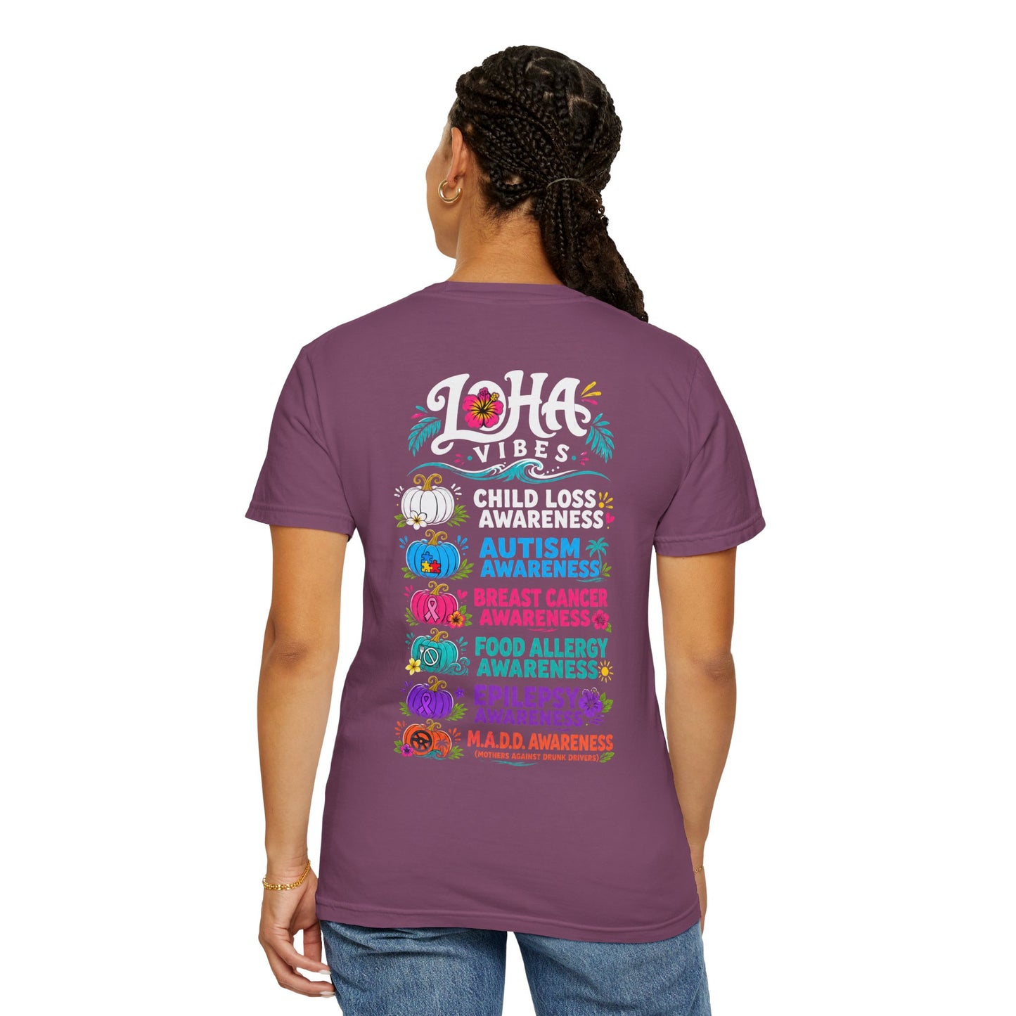 Awareness Pumpkins T-Shirt — Loha Vibes Causes Tee
