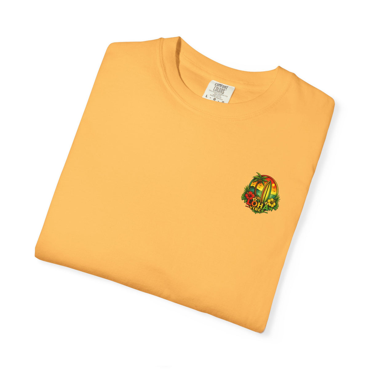 Loha Vibes T-Shirt — Tropical Surf Sunset Tee