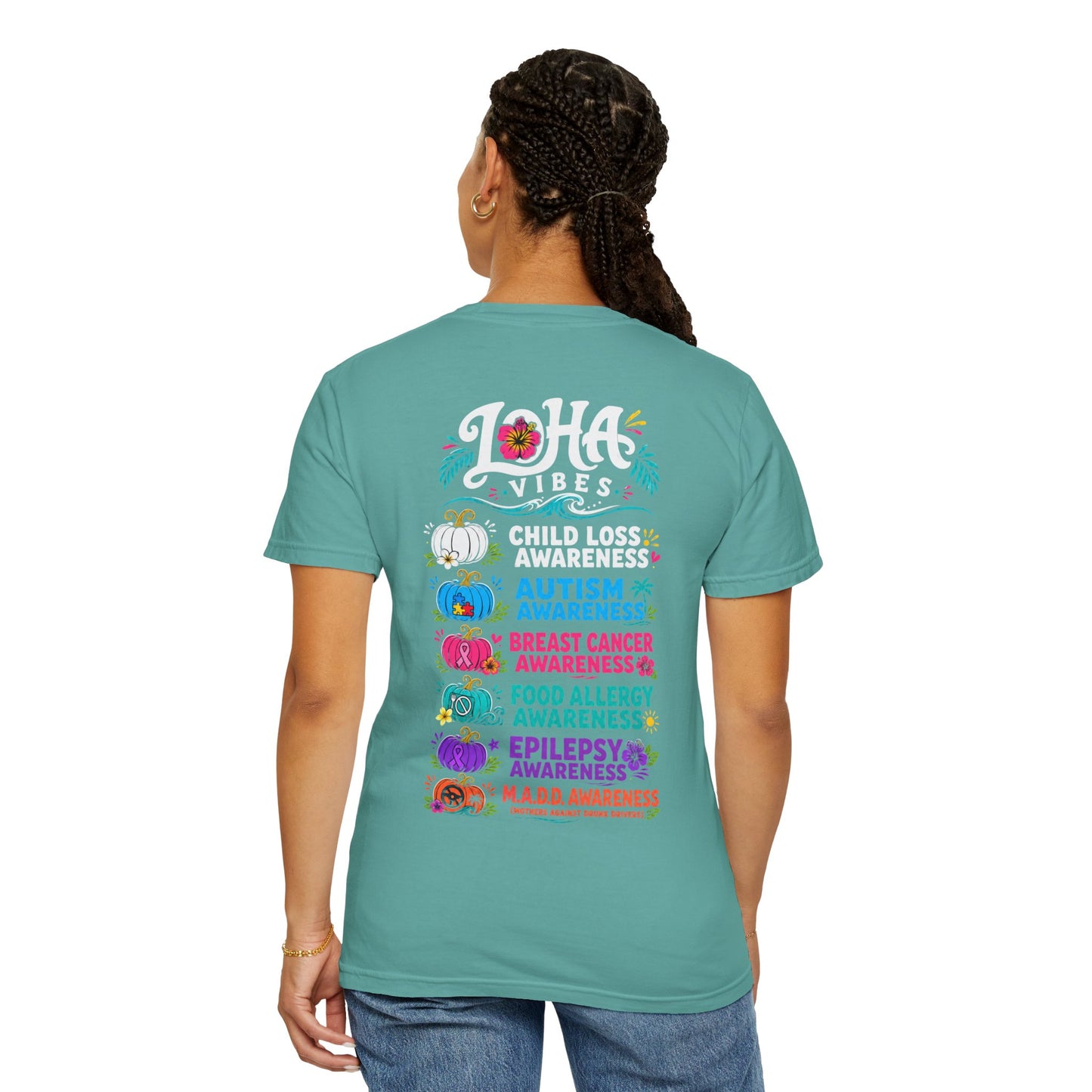 Awareness Pumpkins T-Shirt — Loha Vibes Causes Tee