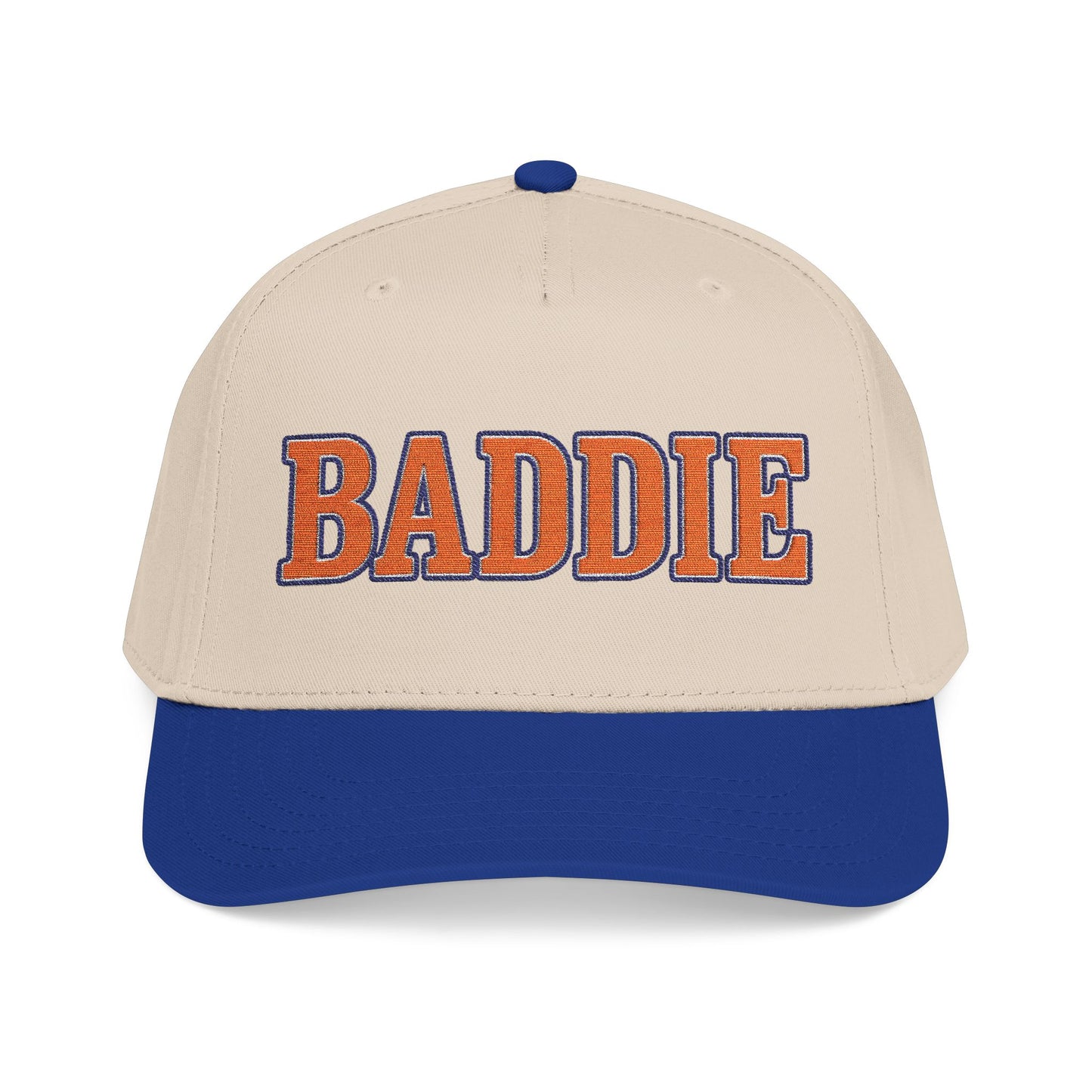 Baddie Distressed Embroidered Cap