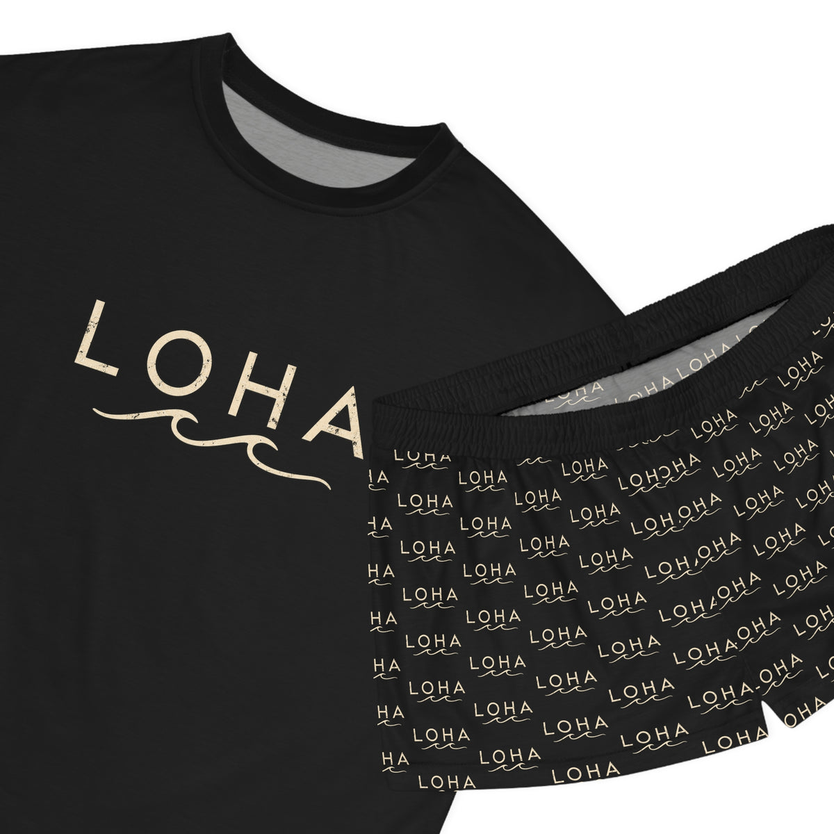 LOHA VIBES | Island Dreamin' Women's Pajama Short Set