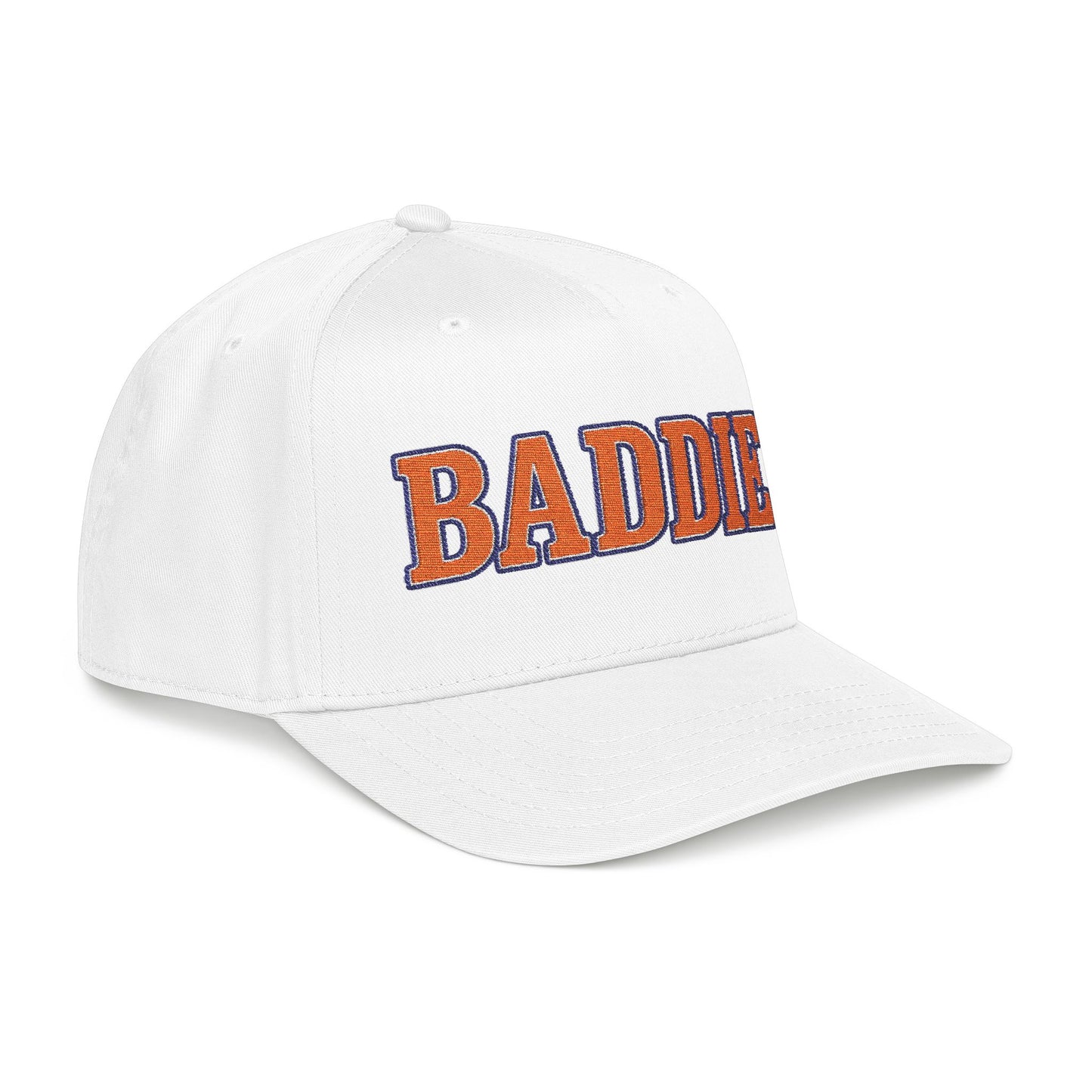 Baddie Distressed Embroidered Cap