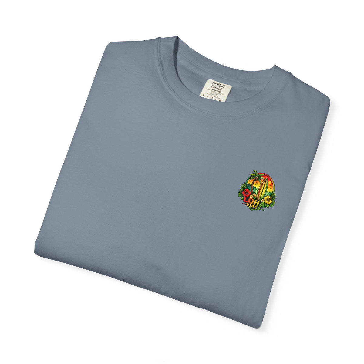 Loha Vibes T-Shirt — Tropical Surf Sunset Tee