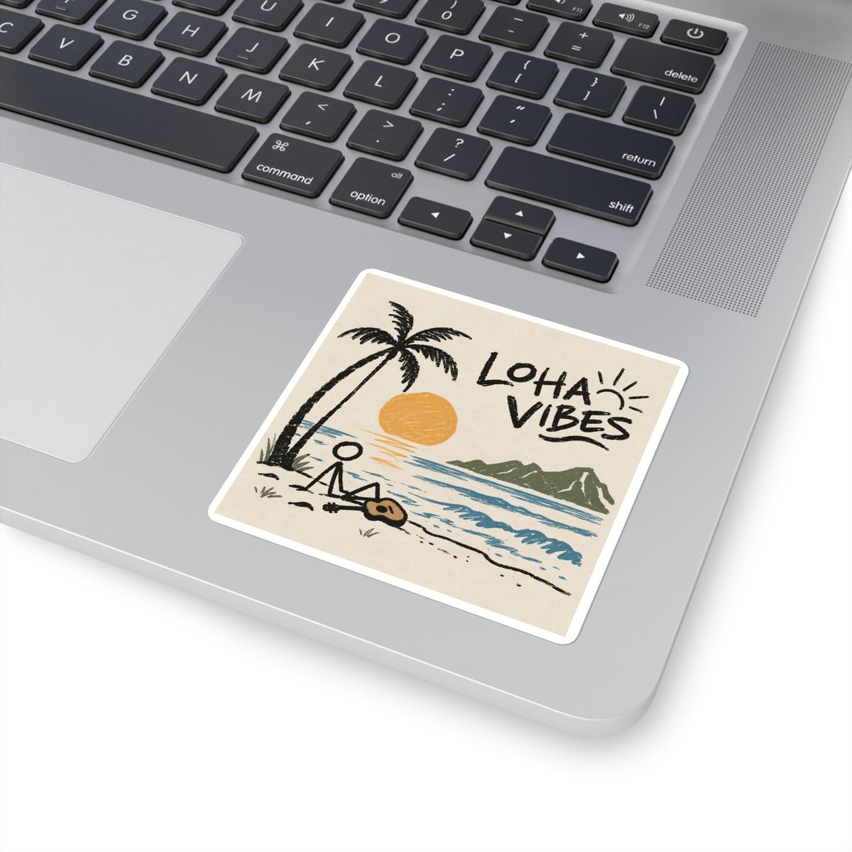LOHA VIBES Island State of Mind | Glossy Sticker 🌴🤙