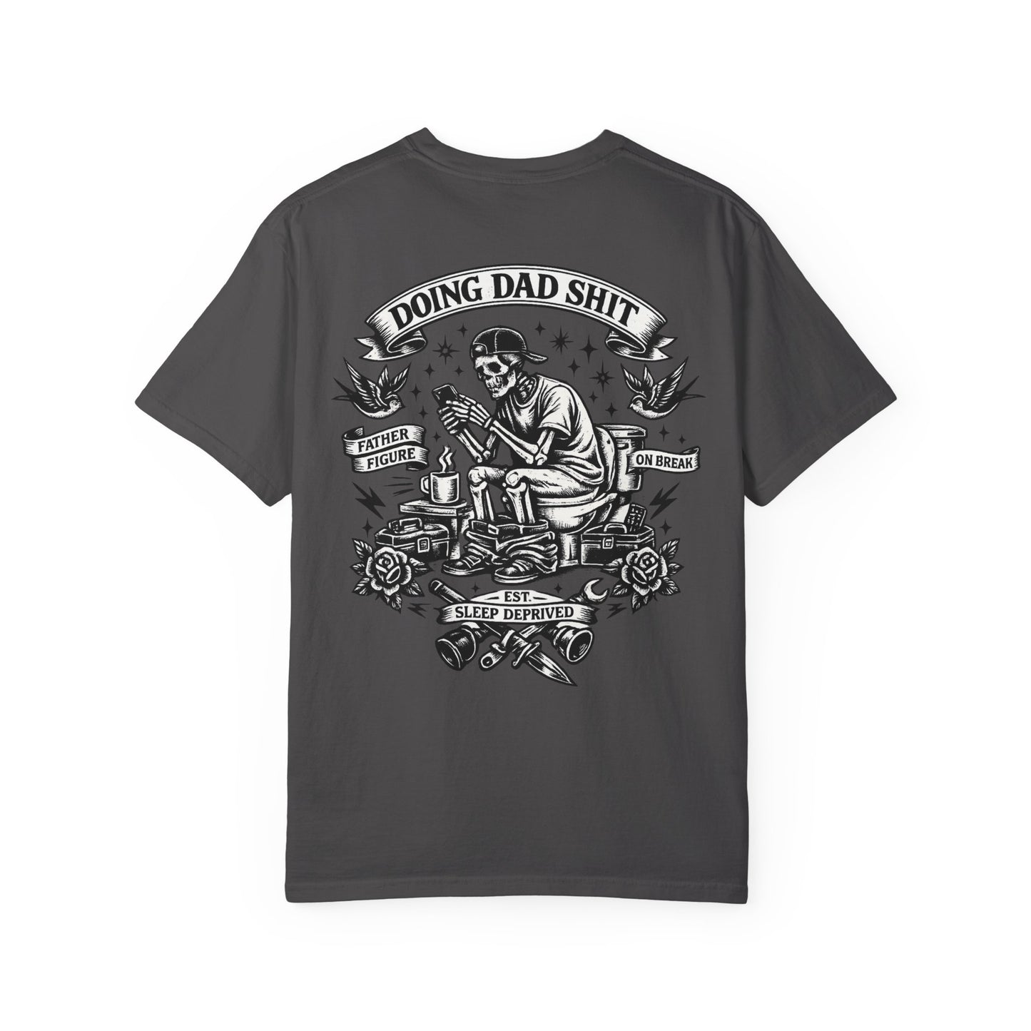 Doing Dad Shit T-Shirt | Dad Life, Retro Tattoo Style