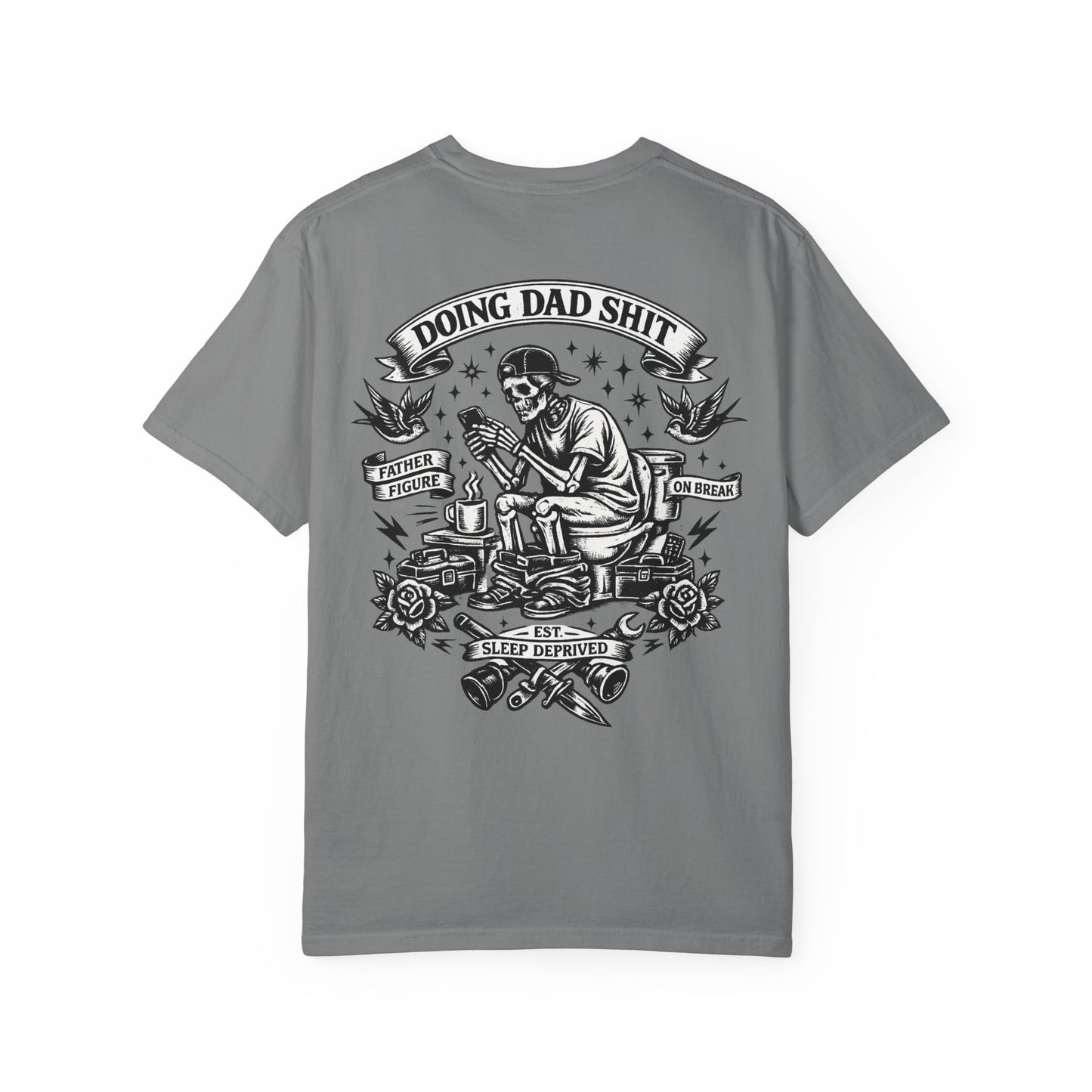 Doing Dad Shit T-Shirt | Dad Life, Retro Tattoo Style