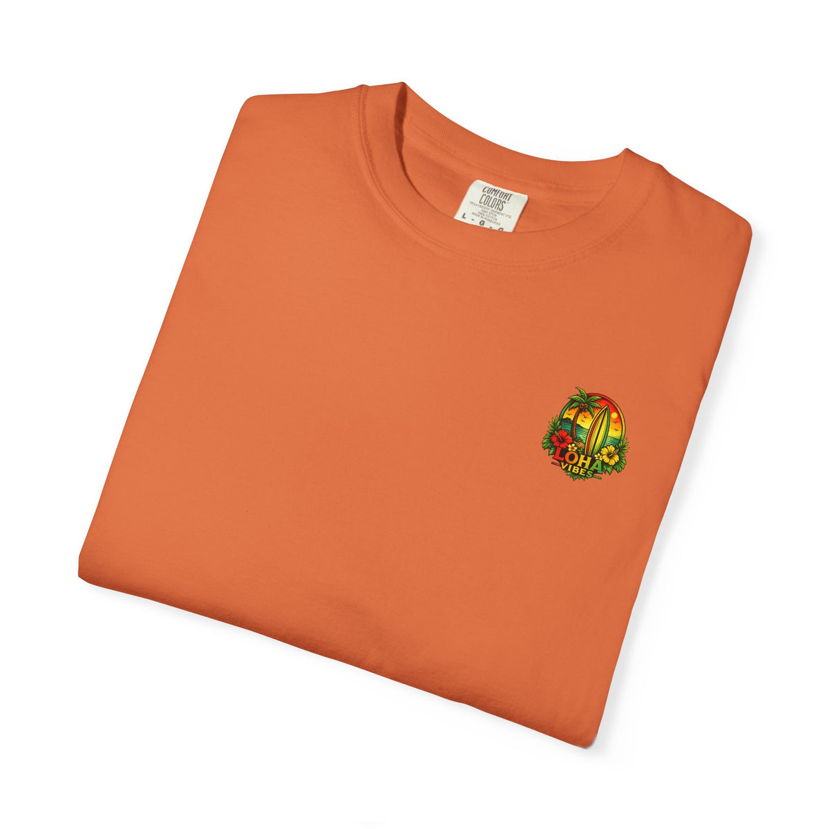 Loha Vibes T-Shirt — Tropical Surf Sunset Tee
