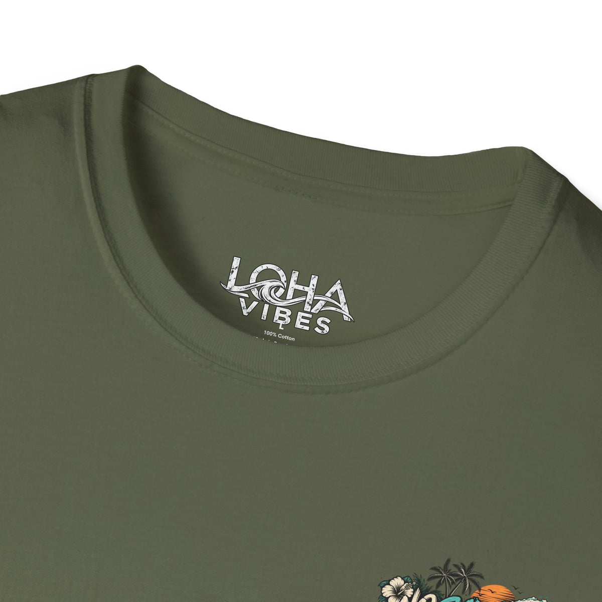 LOHA VIBES - No Bad Tides Beach Vacation T-Shirt