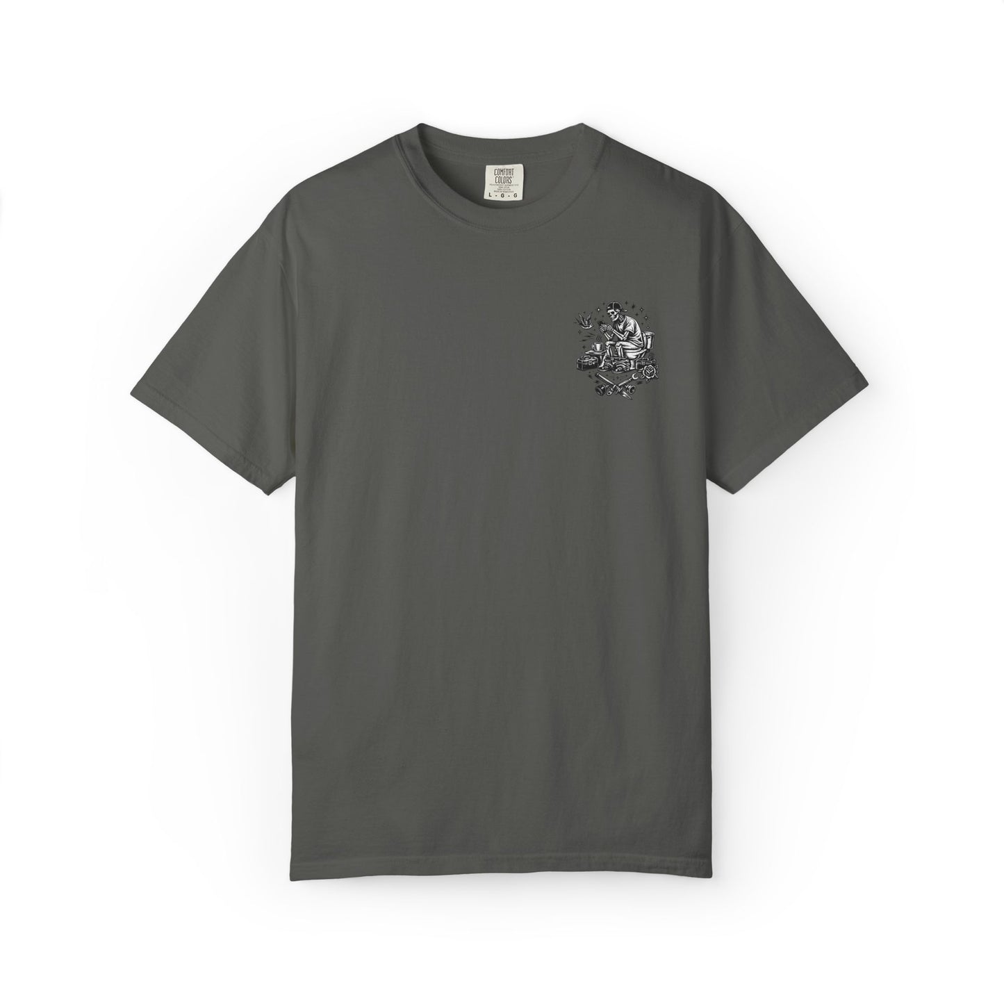 Dad Life T-Shirt — "Doing Dad Shit" Vintage Skull Dad Graphic Tee