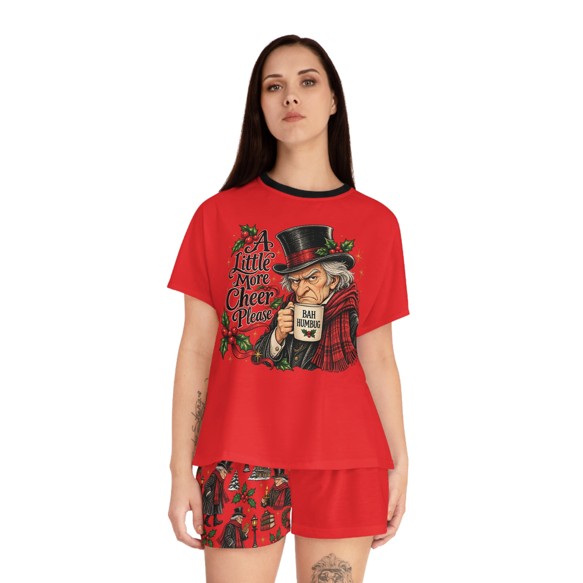 Merry & Moody Christmas Pajama Short Set | Journey London & Co.