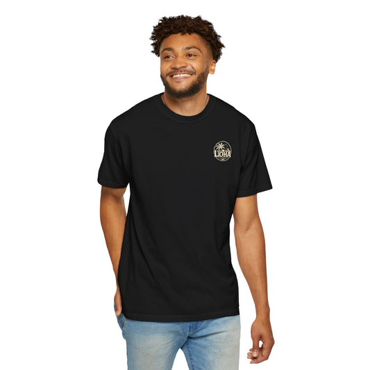 Loha Vibes Tropical Surf Graphic T-Shirt
