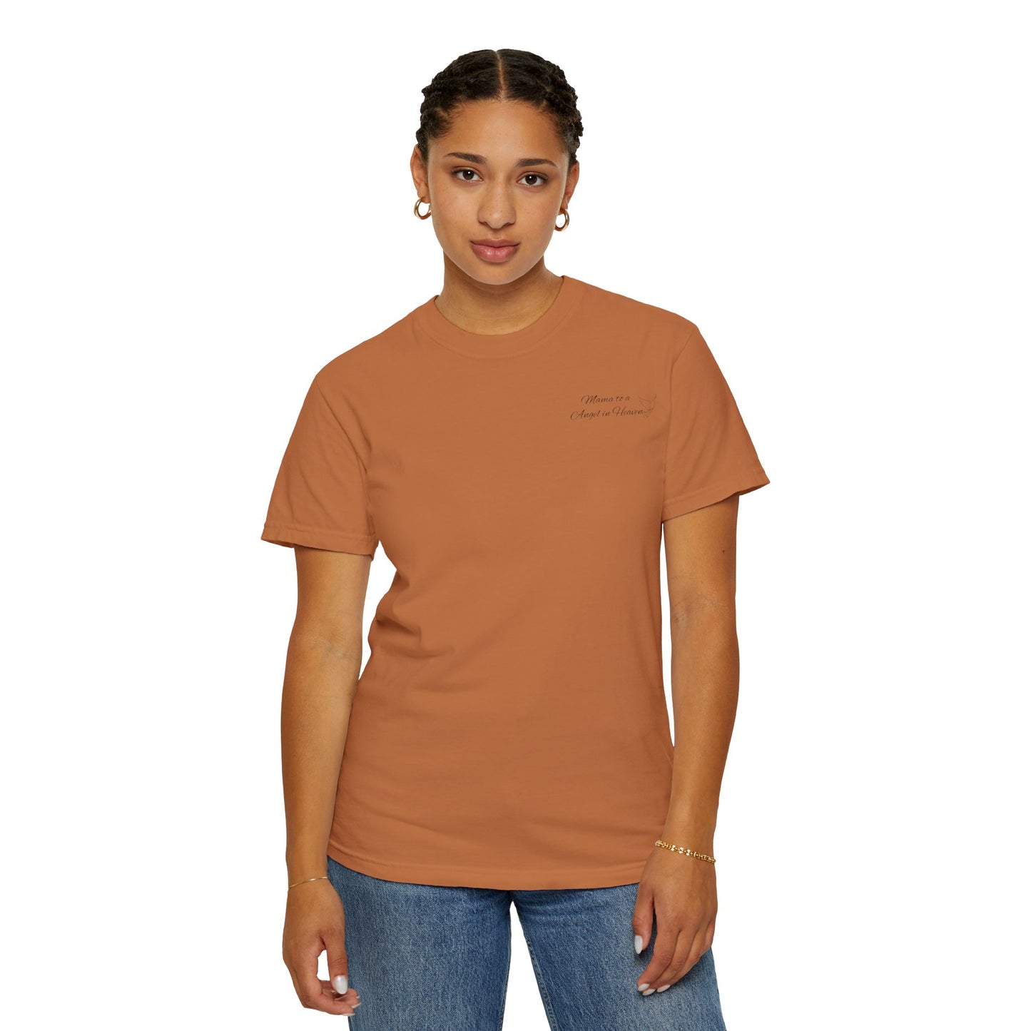 October Child & Pregnancy Awareness T-Shirt — Hawaiian Sunset Awareness Tee
