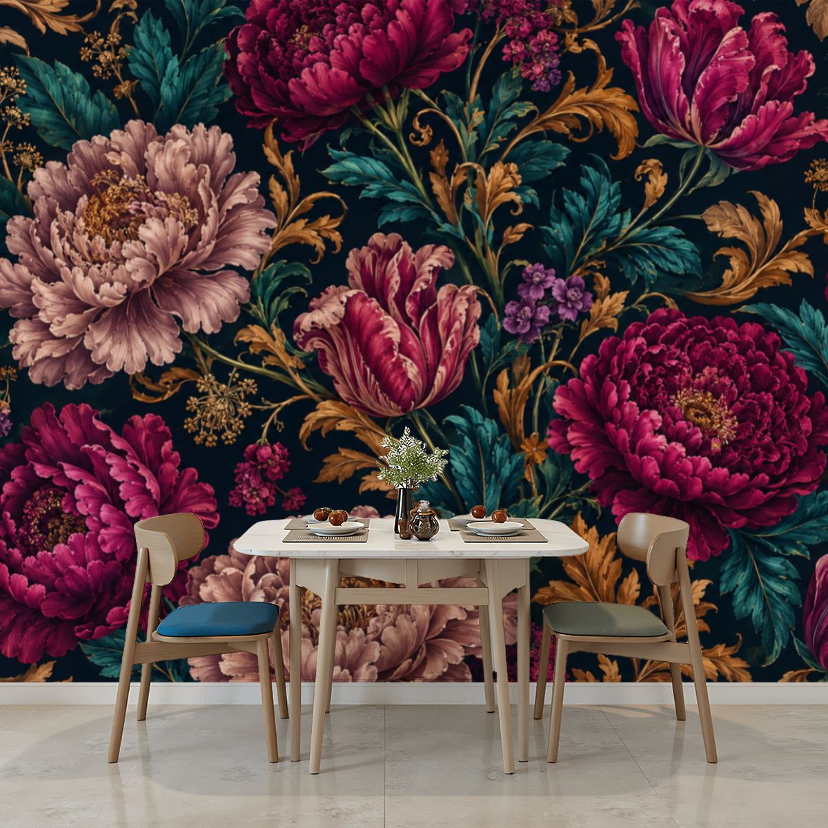 Botanical Mural Wallpaper 144"x100"