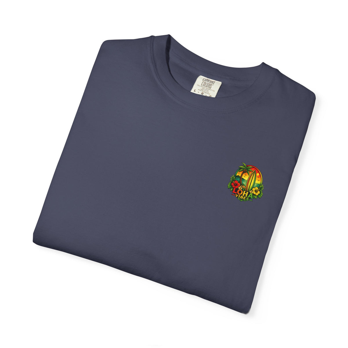Loha Vibes T-Shirt — Tropical Surf Sunset Tee