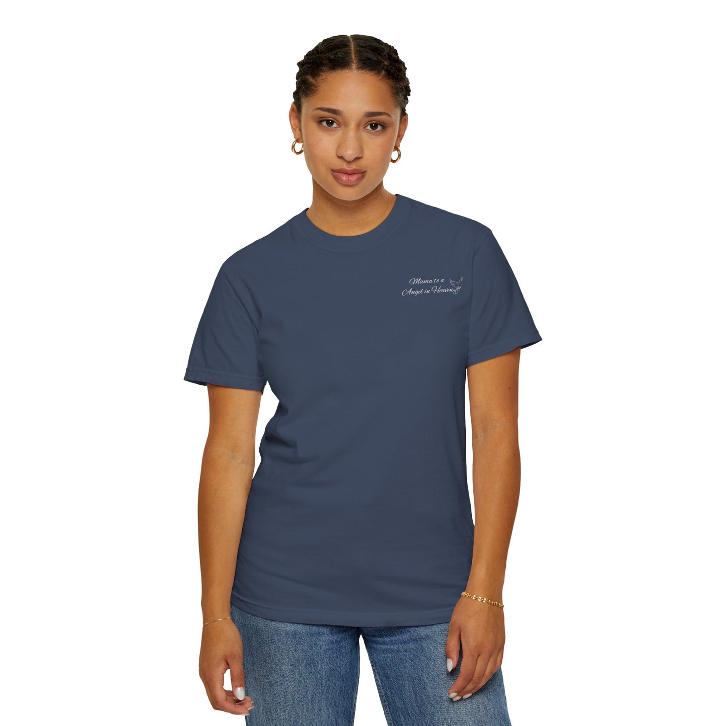 October Child & Pregnancy Awareness T-Shirt — Hawaiian Sunset Awareness Tee