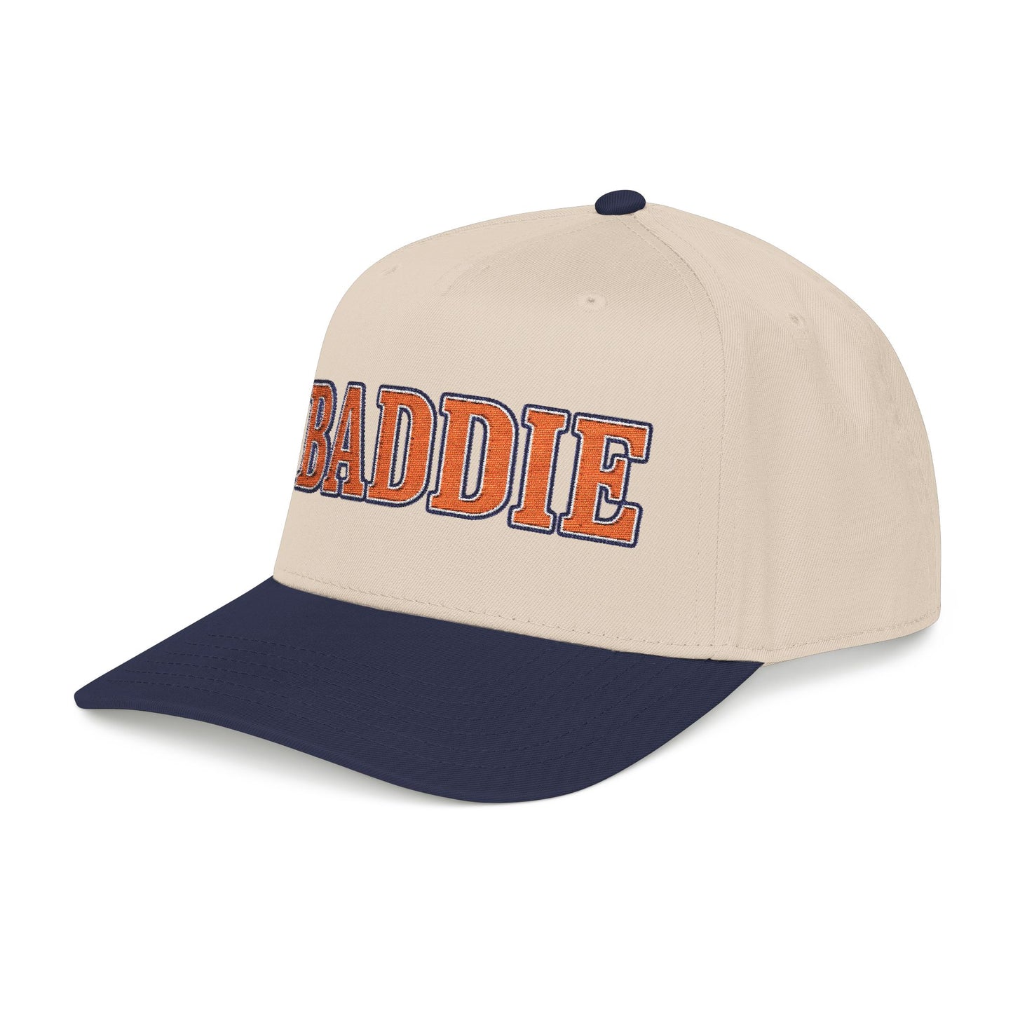 Baddie Distressed Embroidered Cap