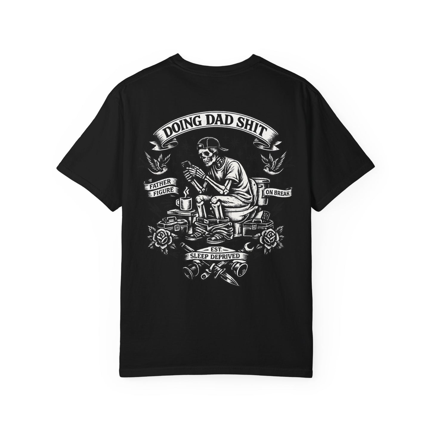 Doing Dad Shit T-Shirt | Dad Life, Retro Tattoo Style