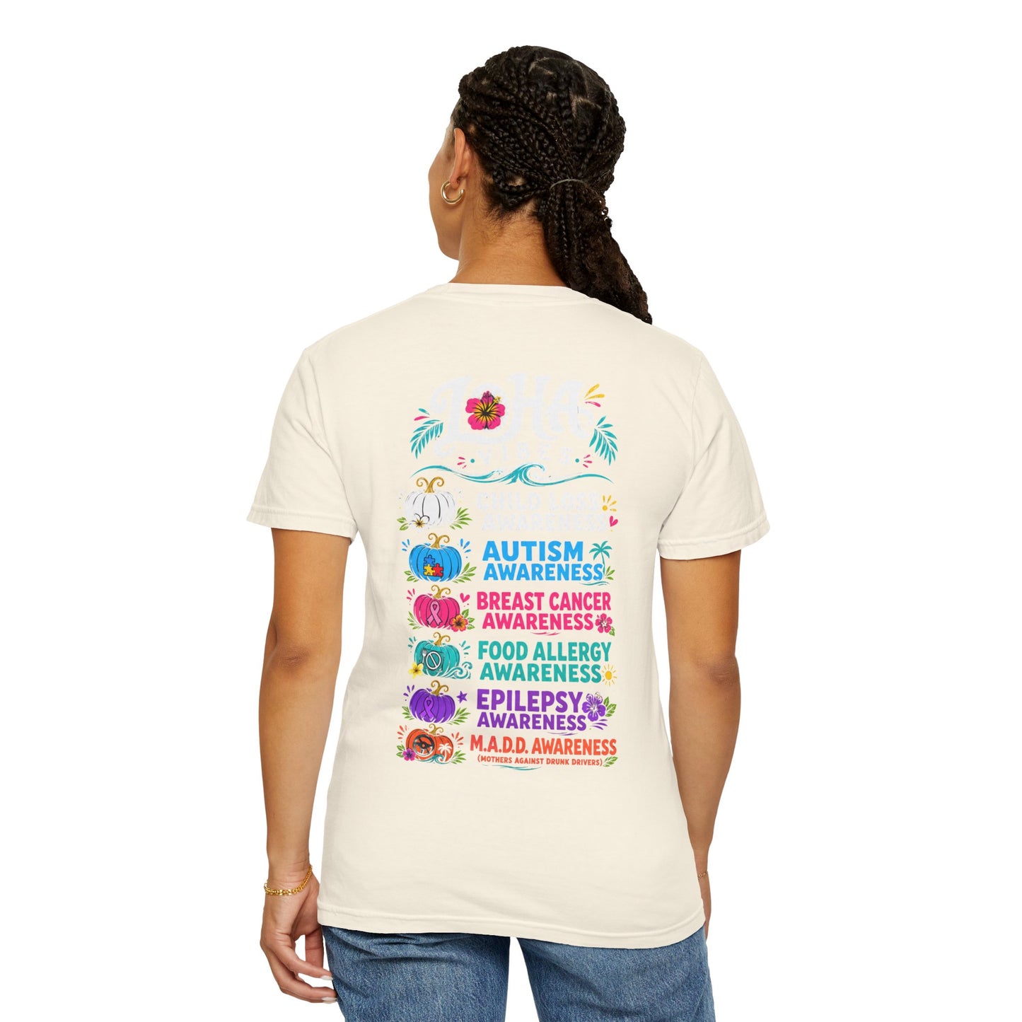 Awareness Pumpkins T-Shirt — Loha Vibes Causes Tee