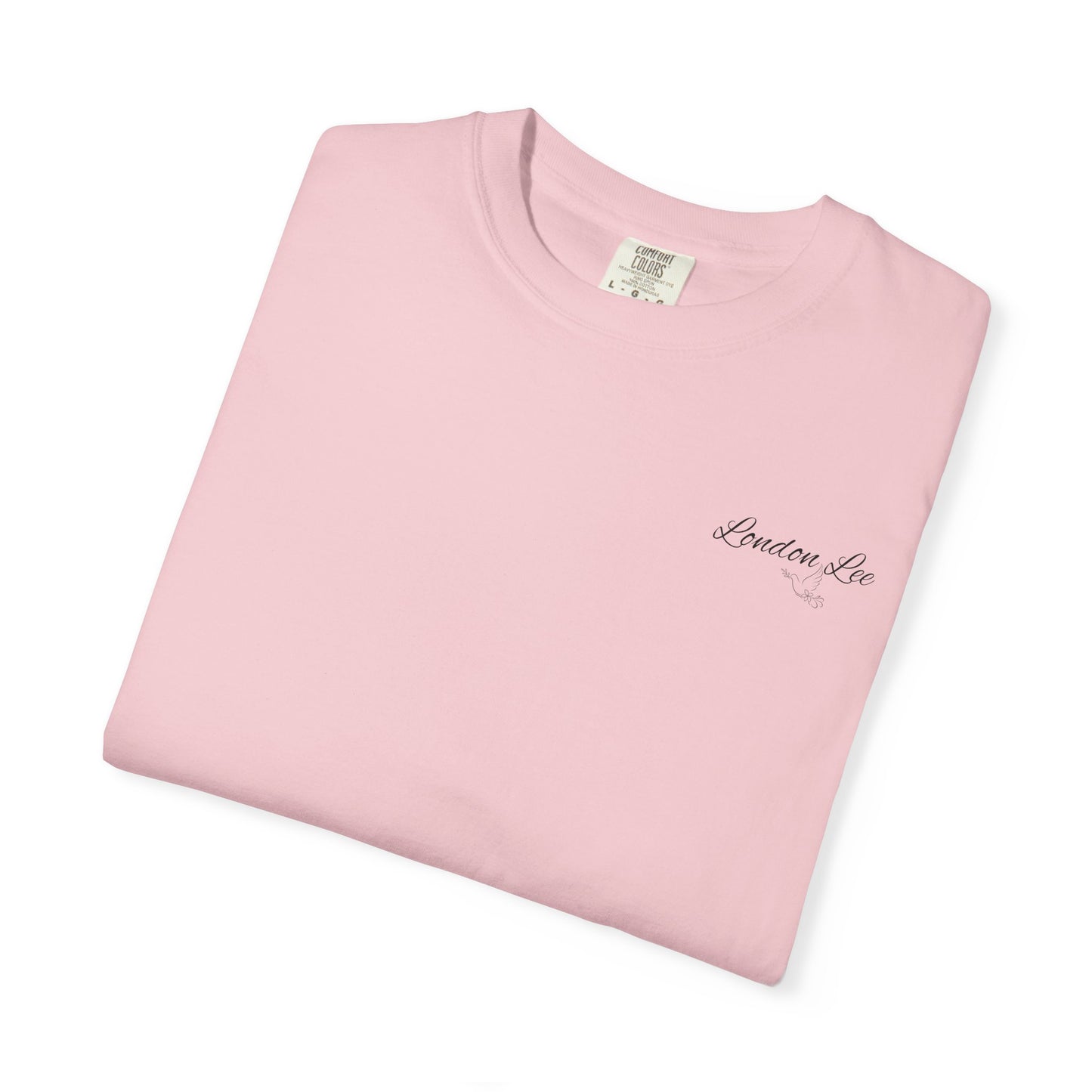 T-Shirt — October Pregnancy & Childloss Awareness Sunset Floral Backprint