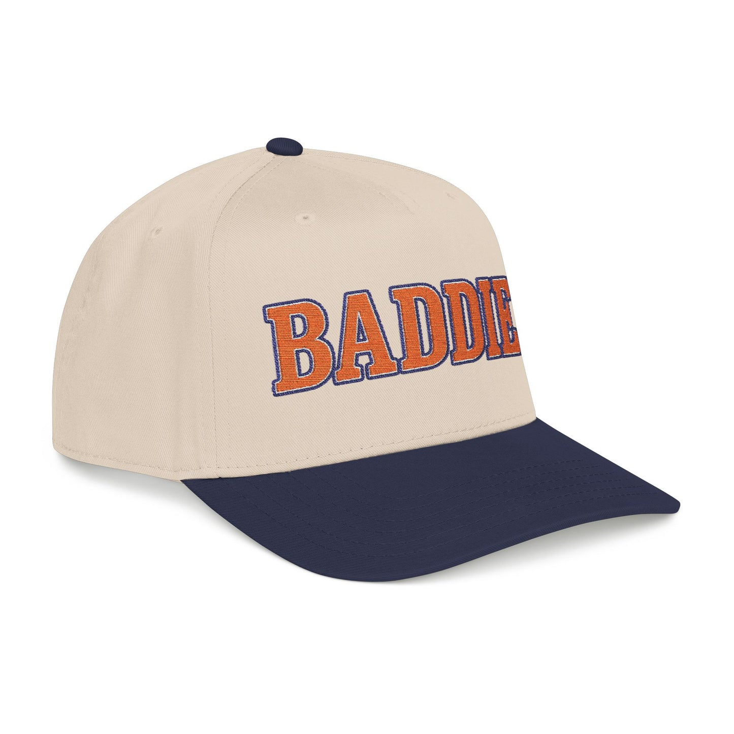 Baddie Distressed Embroidered Cap