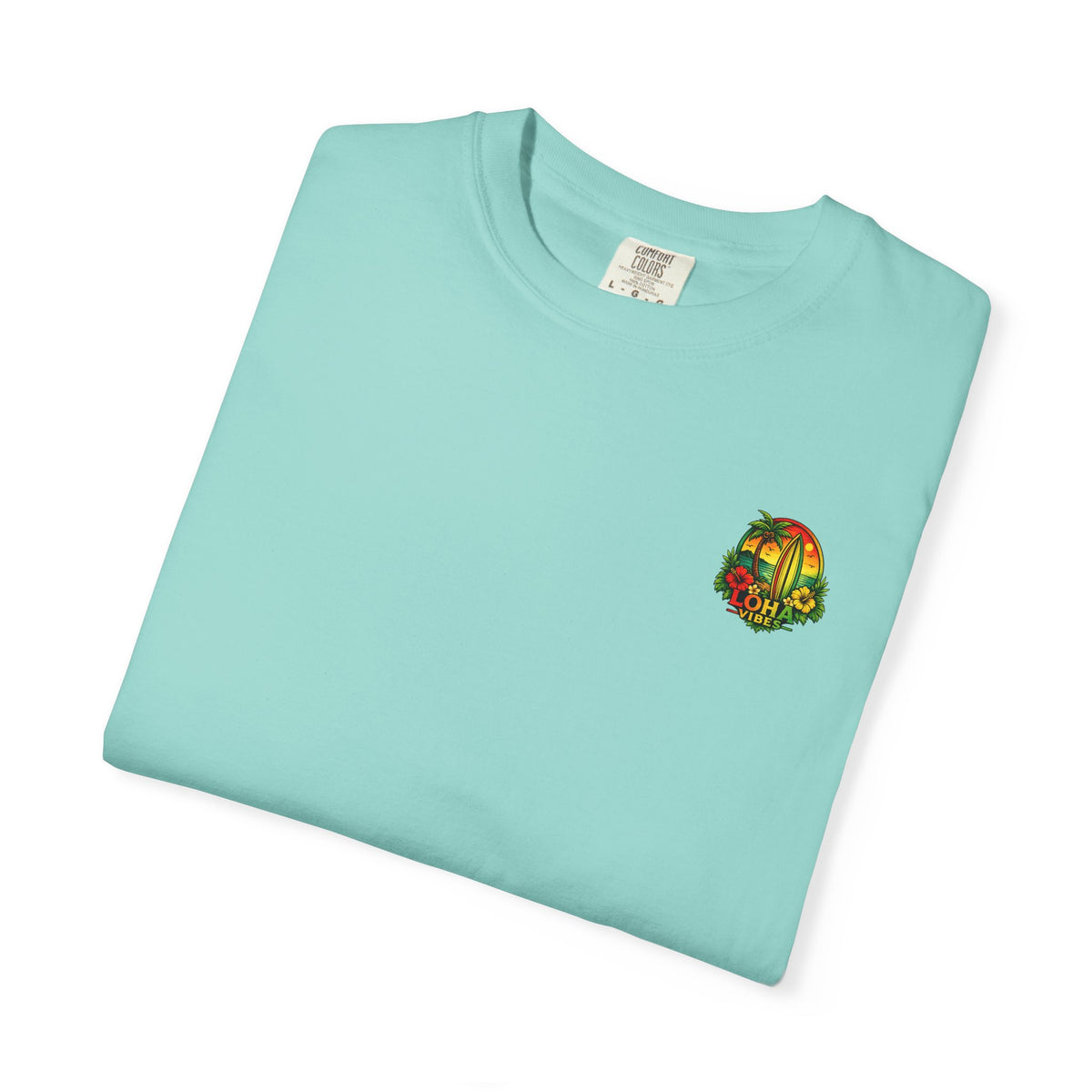 Loha Vibes T-Shirt — Tropical Surf Sunset Tee