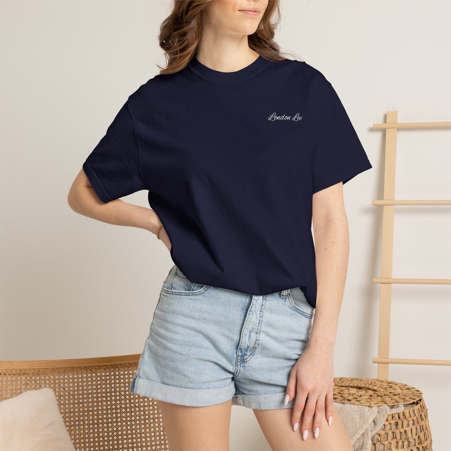 T-Shirt — October Pregnancy & Childloss Awareness Sunset Floral Backprint