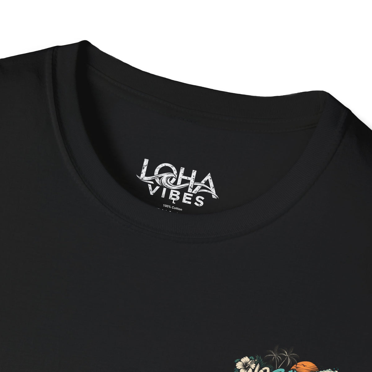 LOHA VIBES - No Bad Tides Beach Vacation T-Shirt
