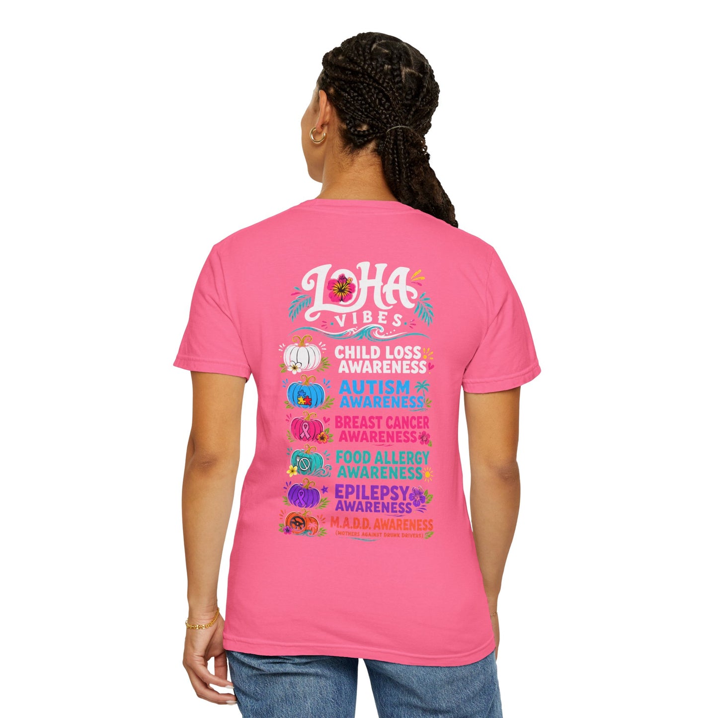 Awareness Pumpkins T-Shirt — Loha Vibes Causes Tee