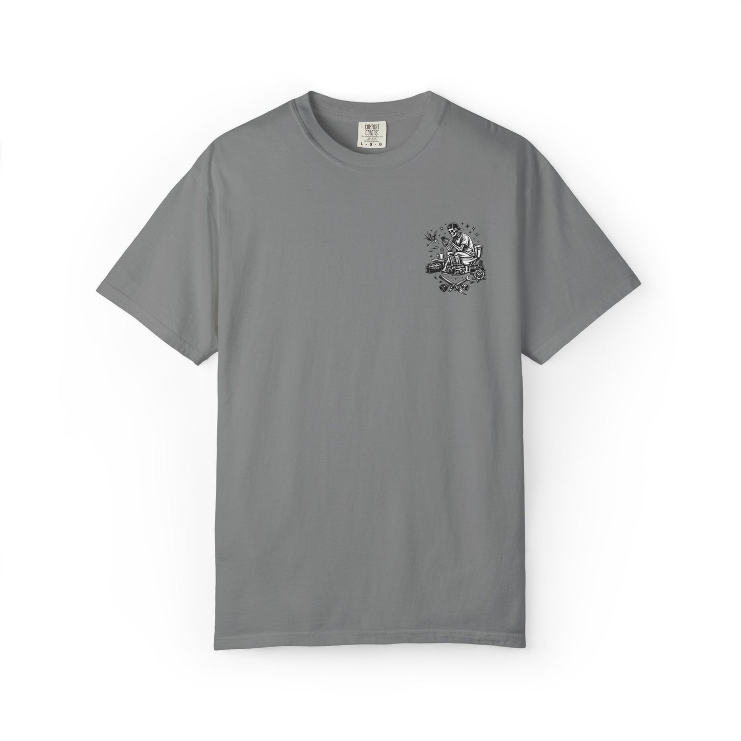 Dad Life T-Shirt — "Doing Dad Shit" Vintage Skull Dad Graphic Tee