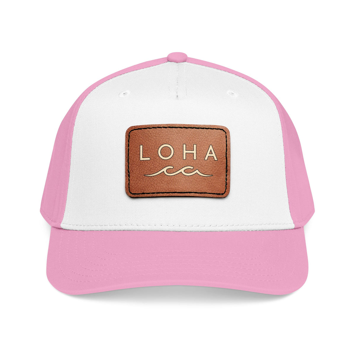 LOHA VIBES | Coastal Drifter Vegan Leather Patch Hat