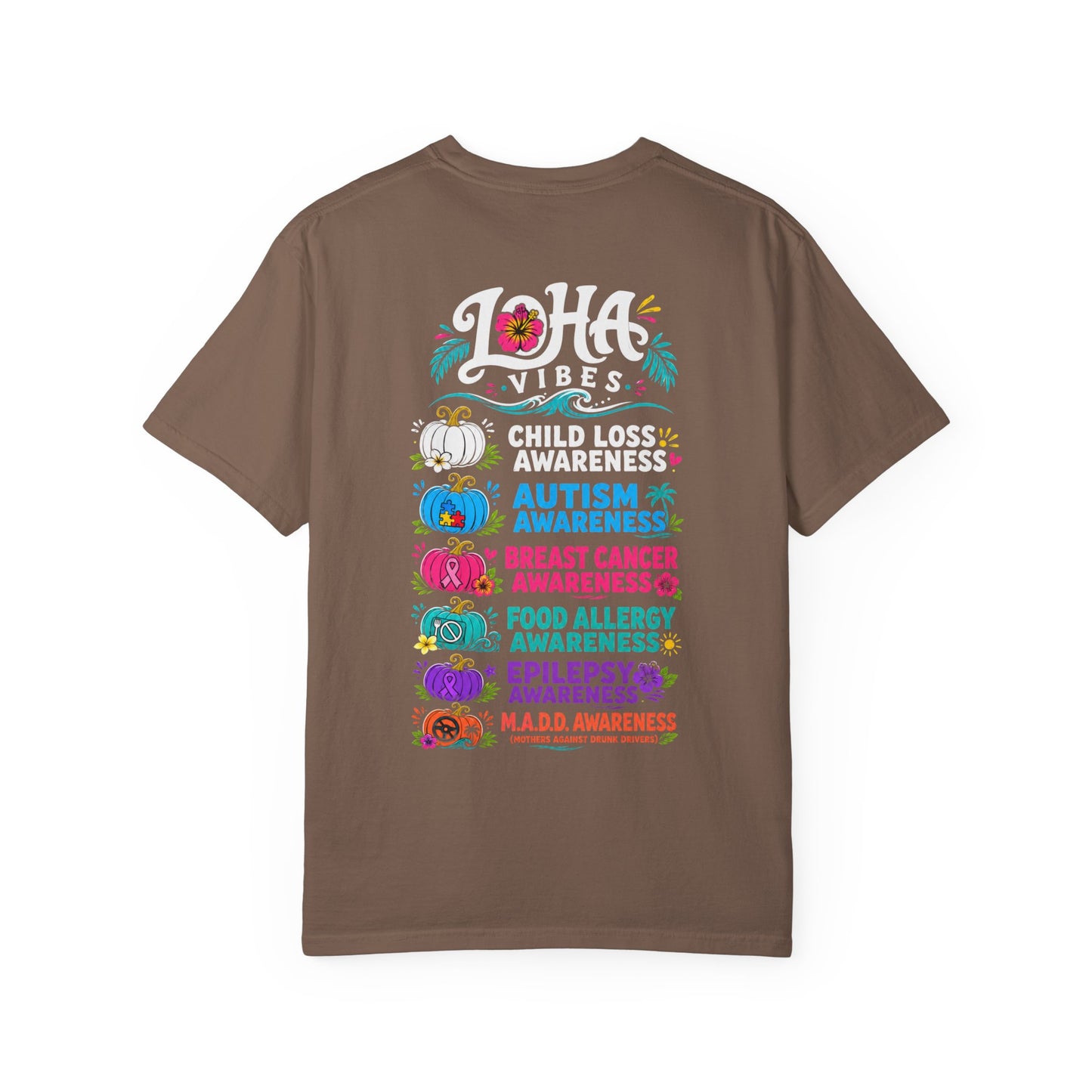 Awareness Pumpkins T-Shirt — Loha Vibes Causes Tee