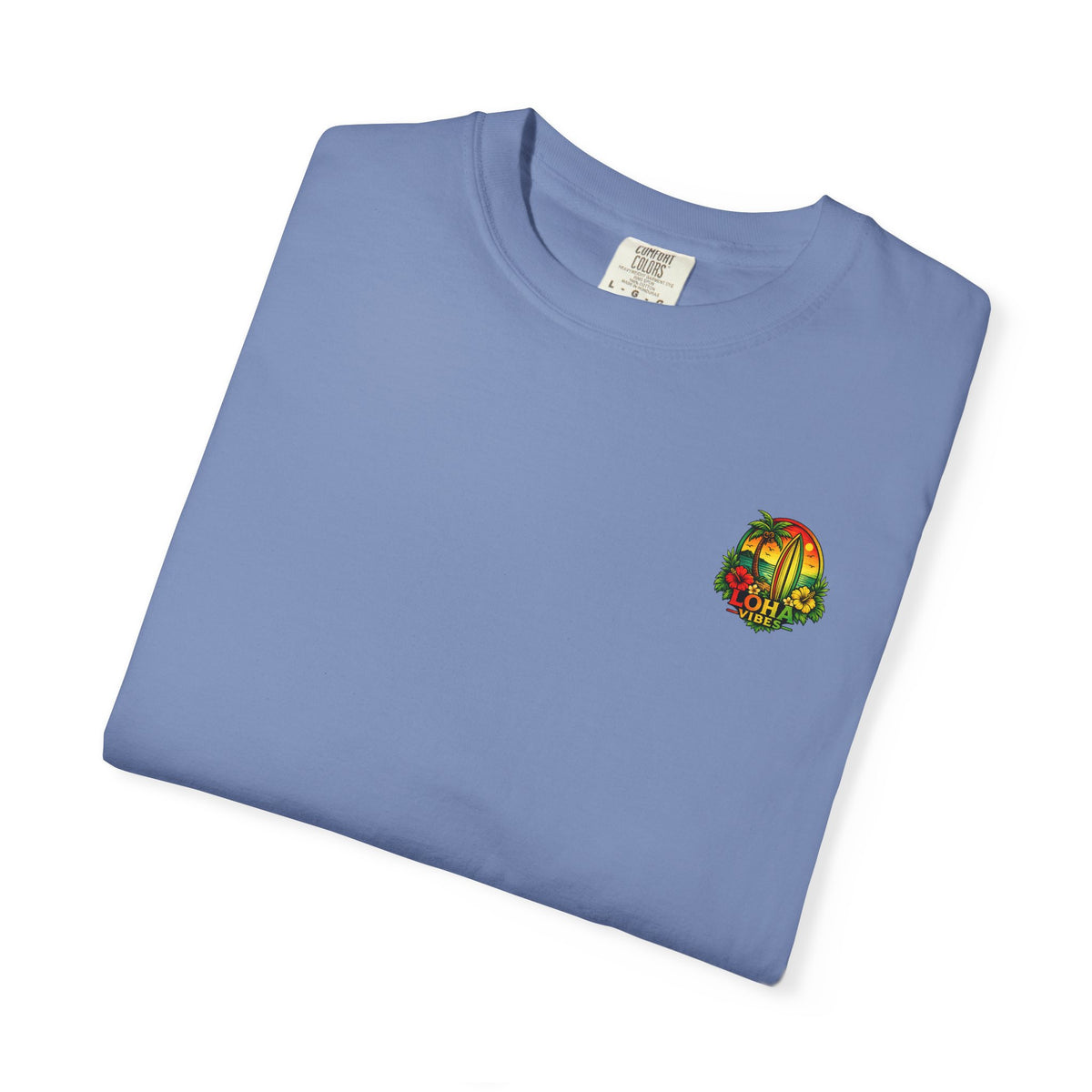 Loha Vibes T-Shirt — Tropical Surf Sunset Tee