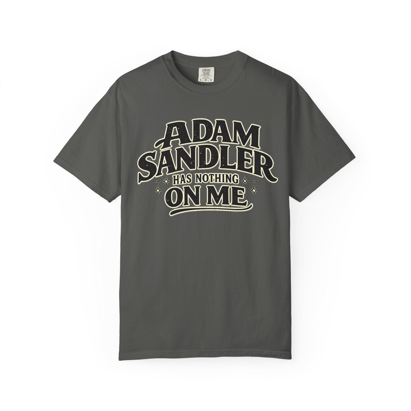 Adam has Nothing On Me T-shirt | Bold Retro Text Tee