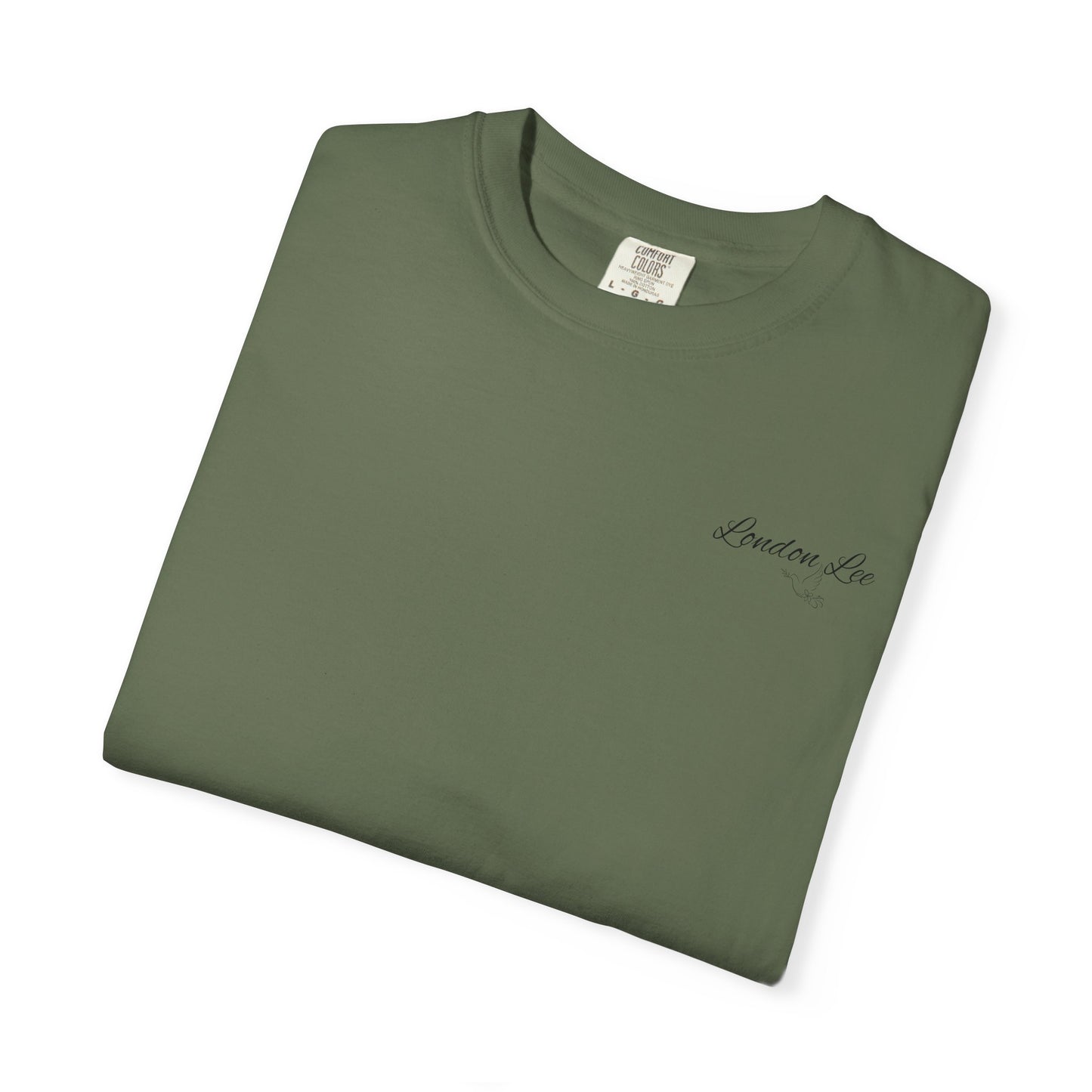T-Shirt — October Pregnancy & Childloss Awareness Sunset Floral Backprint