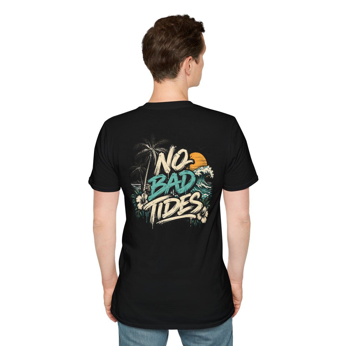 LOHA VIBES - No Bad Tides Beach Vacation T-Shirt