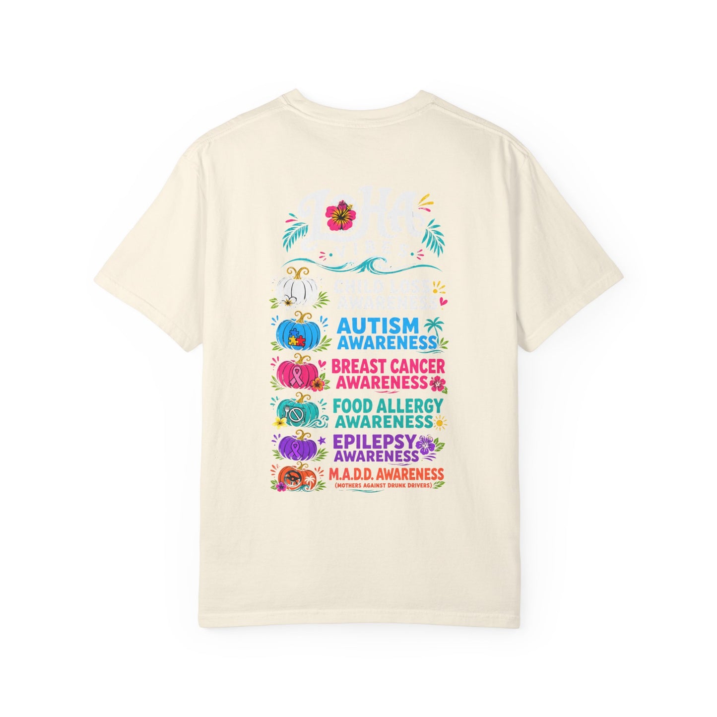 Awareness Pumpkins T-Shirt — Loha Vibes Causes Tee
