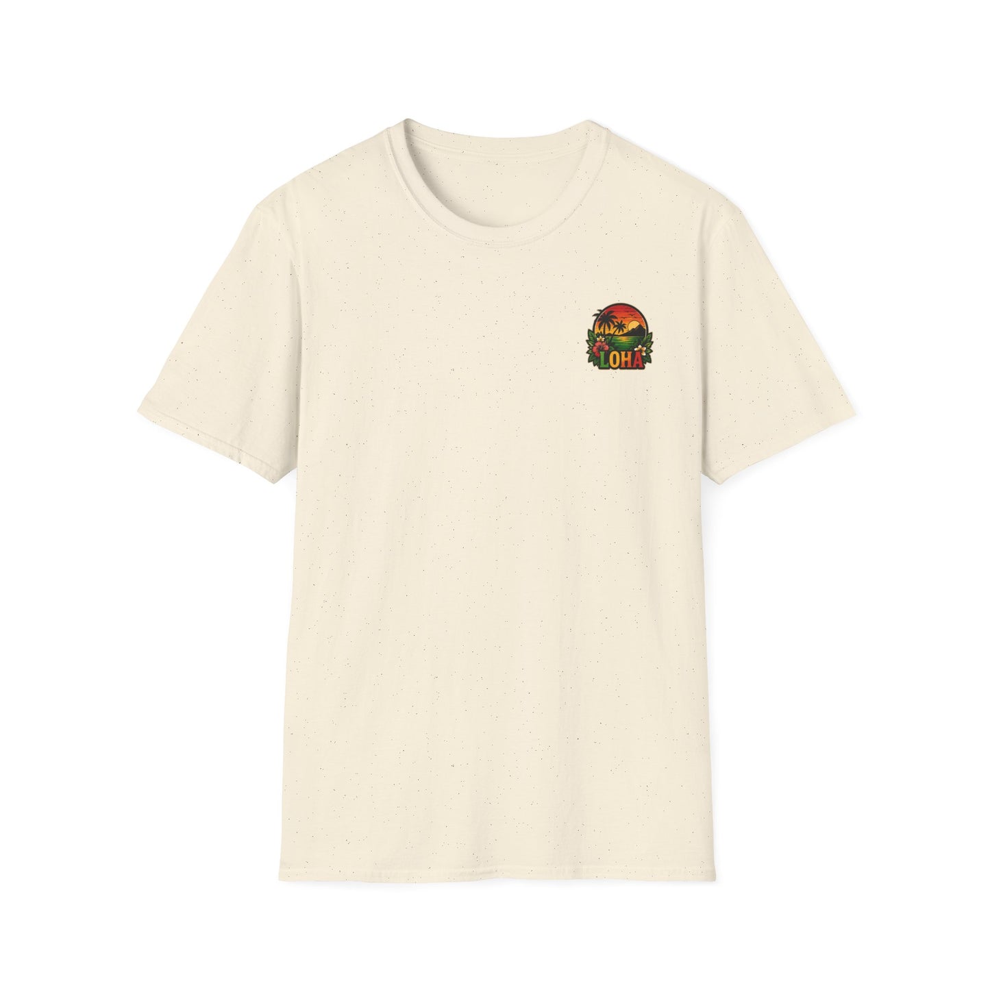 Loha Sunset Palm Pocket Graphic Tee