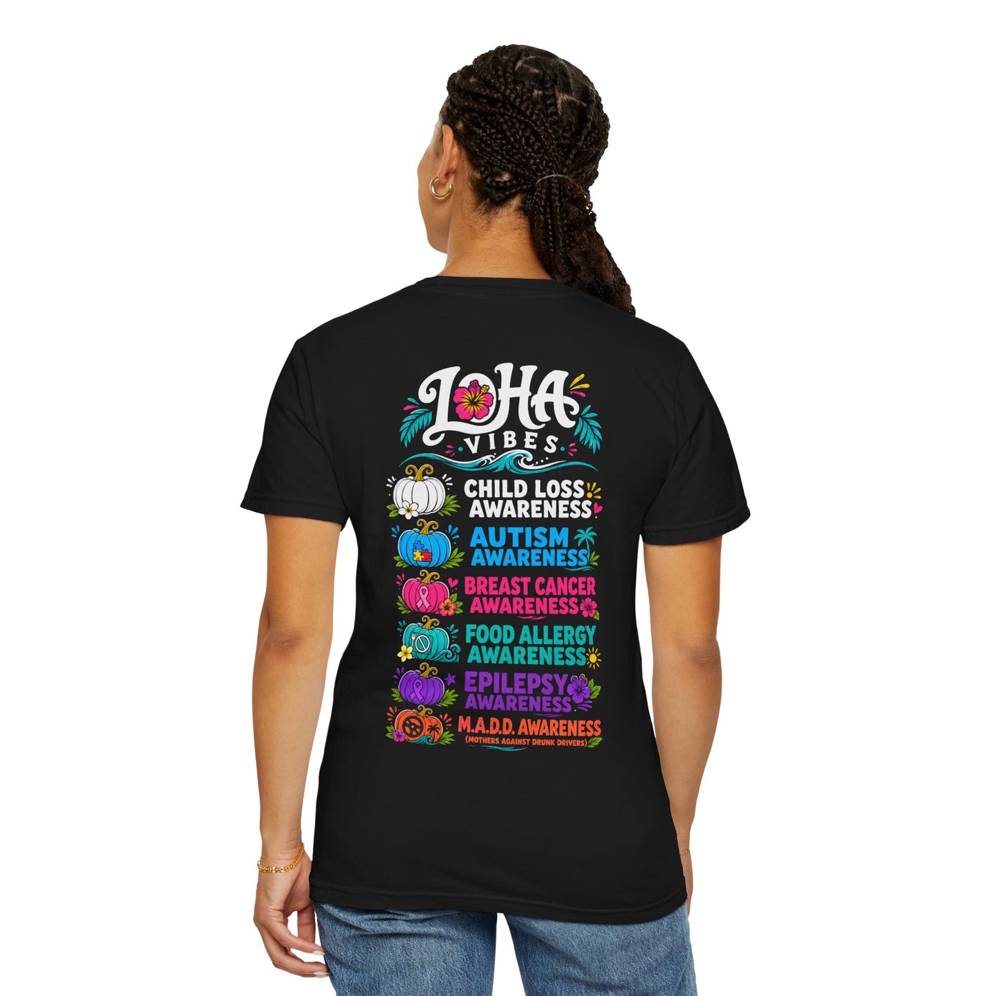 Awareness Pumpkins T-Shirt — Loha Vibes Causes Tee