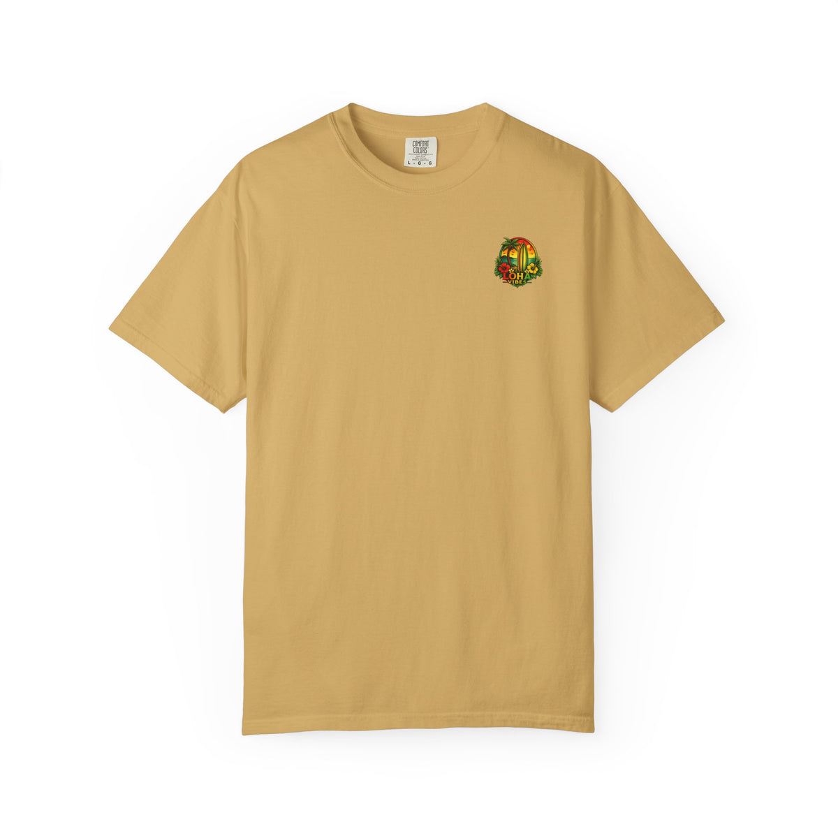 Loha Vibes T-Shirt — Tropical Surf Sunset Tee
