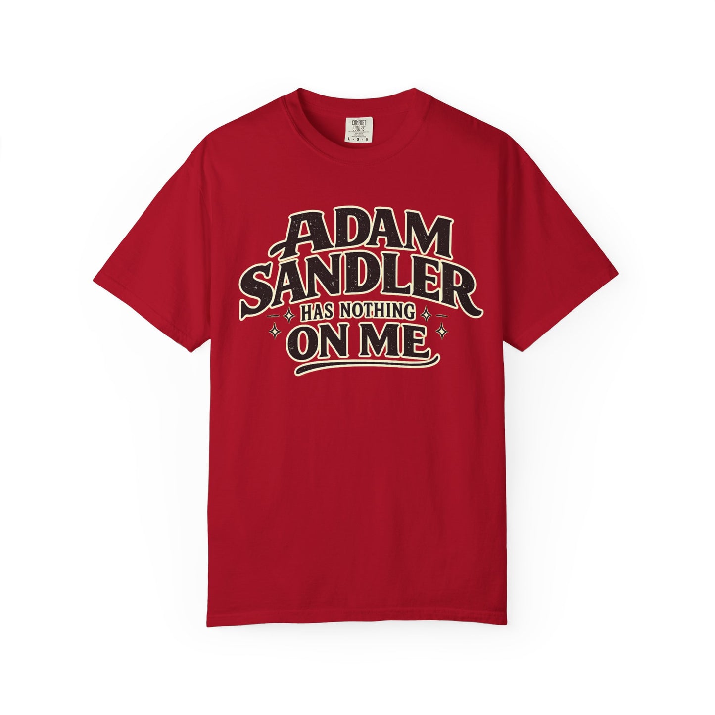Adam has Nothing On Me T-shirt | Bold Retro Text Tee
